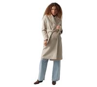 VERO MODA VMFORTUNEAYA SS23 Long Coat Noos Giacca, Oatmeal/Detail:Melange, XS da Donna