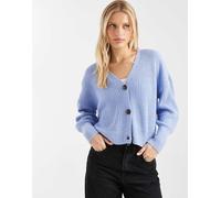 Vero Moda Vmlea LS V-Neck Cuff Cardigan Noos, Brunnera Blu, XL