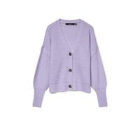 Vero Moda Cardigan da Donna Vmlea LS con Scollo a V Noos, Lilla Pastello, XL