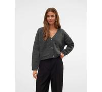 Vero Moda - Cardigan grigio scuro mélange M
