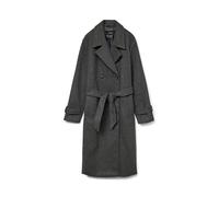 VERO MODA Coat VMFORTUNEVEGA Coat Dark Grey Melange L Dark Grey Melange L