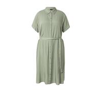 Vero Moda Curve - Vestito camicia midi verde con cintura annodata 46