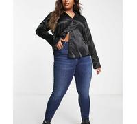 Vero Moda Curve - Jeans skinny blu scuro 50