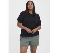 Vero Moda Curve - T-shirt nera-Nero M