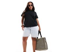 Vero Moda Curve - T-shirt nera-Nero XL