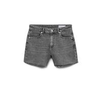 VERO MODA Damen Jeansshorts con Orlo a Frange e Zip