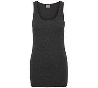 Vero Moda Canottiera da donna VMMAXI lunga My Soft grigio scuro S