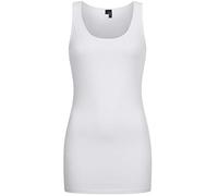 Vero Moda Damen VMMAXI My Soft Long Tank NOOS Top, Weiß (Bright White), 40 (Herstellergröße: L)