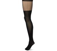 Vero Moda - Collant neri effetto autoreggenti-Nero S/M