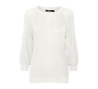 VERO MODA Donna Vmnewlex Sun 3/4 Blouse Ga Rep, Bianco, L