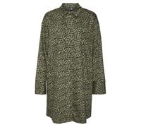VERO MODA Edith - Vestito da donna con leopardo, cachi., M