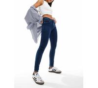 Vero Moda - Elly - Jeans skinny blu scuro a vita medio alta M