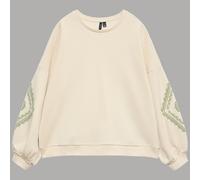 Vero Moda felpa oversize crema felpa donna art. Talulah 10336118