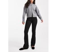 VERO MODA Vmflash Mr Flared Jeans Li140 Ga Noos Zampa, Nero, (S) W x 32L Donna