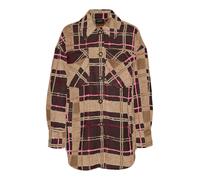 Vero Moda Giacca Camicia da Donna a Quadri con Bottoni VMLESLIE NUOVO