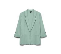 VERO MODA Giacca da Donna Casual con Maniche a Tre Quarti, Leggera, Elegante, da Lavoro, Verde Limo, M