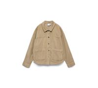 Vero Moda - VMJAMIE LS CORDUROY SHACKET MIX NOOS Beige - Abbigliamento S Beige