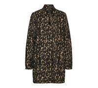 Vero Moda - VMBRUSHEDKATRINELEO AW JACKET GA ENT Marrone - Abbigliamento M Marrone