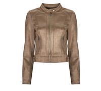 Vero Moda Giacca in pelle VMJOSE MARI SHORT FAUX SUEDE JACKET BOOS in Marrone EU S