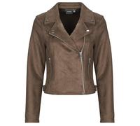 Vero Moda Giacca in pelle VMJOSE SHORT JACKET in Marrone EU S