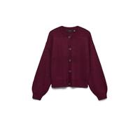VERO MODA Giacchetta 'VMLEA' rosso vino Donna - Abbigliamento - Pullover e cardigan - Maglioni - Cardigan VERO MODA M