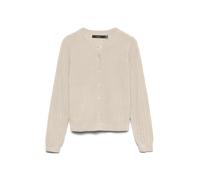 VERO MODA Giacchetta 'VMNewlex' bianco lana Donna - Abbigliamento - Taglie comode - Pullover e cardigan - Cardigan VERO MODA L