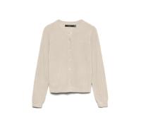 VERO MODA Giacchetta 'VMNewlex' bianco lana Donna - Abbigliamento - Taglie comode - Pullover e cardigan - Cardigan VERO MODA M