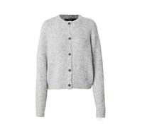 VMNOVAH LS O-Neck Button Cardi GA Noos, Melange Grigio Medio, S
