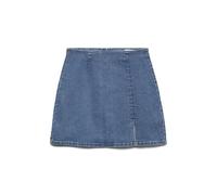 VERO MODA Gonna in Denim da Donna con Zip e Taglio Dritto