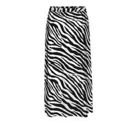 Vero Moda gonna lunga in fantasia zebrata nero bianco M