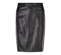 VERO MODA NOS Vmbuttersia HW Coated Skirt Noos, Gonna Donna, Nero (Black Black), 44 (Taglia Produttore: Medium)