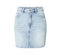 VERO MODA Vmtessa HR Short DNM Skirt Mix Ga Noos Gonna di Jeans, Azzurro, L Donna