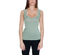 Vero Moda Green Viscose Tank Tops - IT38|XS