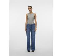 Vero Moda - Jeans a fondo ampio blu medio W28 L32