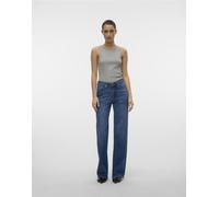 Vero Moda - Jeans a fondo ampio blu medio W29 L32