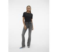 Vero Moda - Jeans a zampa grigio medio S L32