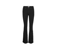 Vero Moda Female Rilasciato VMFLASH Mid Rise Jeans Rilasciato, Nero, (XL) W x 32L