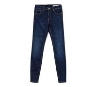 VERO MODA Jeans da Donna Slim Fit VMLUX Mid Rise Slim Fit Jeans, Blu Jeans Scuro, XS x 30L