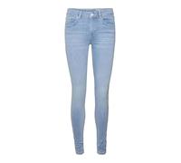 VERO MODA Jeans da Donna Slim Fit VMLUX Mid Rise Slim Fit Jeans, Mix Blu Chiaro, XS x 34L