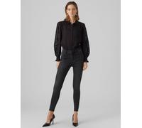 Vero Moda - Jeans skinny neri-Nero XS L32