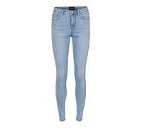 VERO MODA Vmtanya Mr S Piping Jeans Vi352 Ga Noos, Jeans Donna, Light Blue Denim, XL / 34L