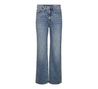 VERO MODA Female Taglio Ampio VMTESSA Vita Alta Jeans Taglio Ampio, Media Blu Denim, 30W x 30L