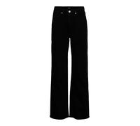 Vero Moda Vmtessa HR Straight Jeans Ra118 Ga Noos, Schwarz, 28W x 30L Donna