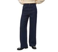 Vero Moda Vmkathy HR Wide Si330, Blu Jeans Scuro, 25W x 32L Donna