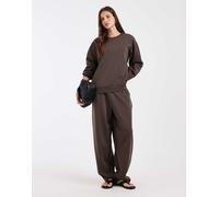 Vero Moda - Joggers oversize a palloncino marrone cioccolato in coordinato 2XL