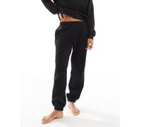 Vero Moda - Joggers oversize neri con fondo elasticizzato in coordinato-Nero S