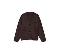 VERO MODA Knitted Cardigan VMBOOM Knit Cardigan Chocolate Torte M Chocolate Torte M