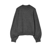 VERO MODA VMLEAF - Maglione in Maglia Senza Cerniera, Grigio Scuro mélange, S, Melange Grigio Scuro., S