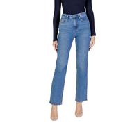 Vero Moda Light Blue Cotton Mom Jean - W30 | L34