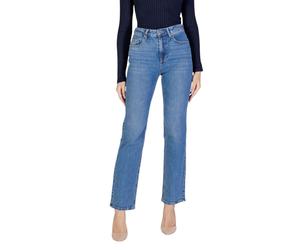 Vero Moda Light Blue Cotton Mom Jeans - W32 | L34